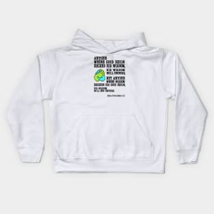 Good Deeds and Wisdom Kids Hoodie